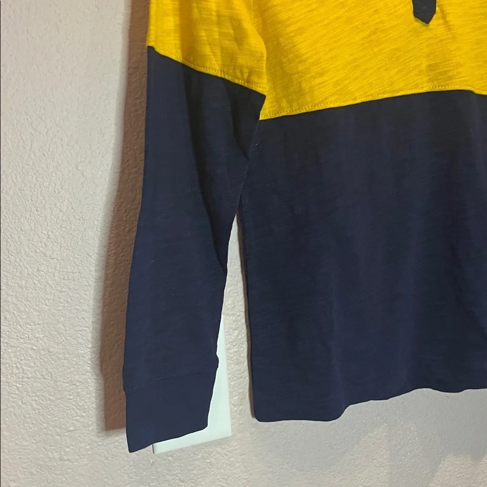 New Gymboree Boy’s Rugby Style Preppy Striped Hooded Shirt Size 10 NWT